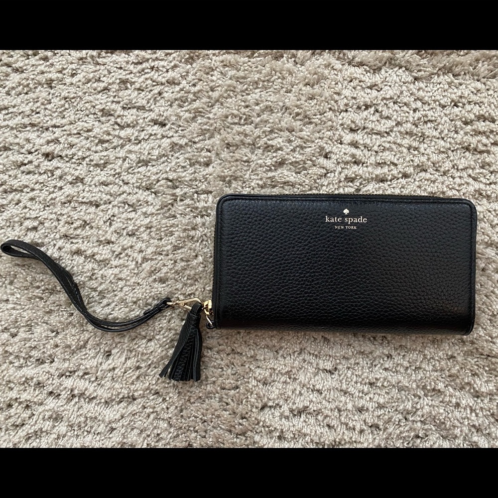 Kate Spade Zip Bifold Wallet and Wristlet